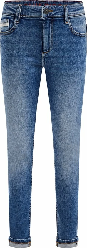 Gloednieuw β WE Fashion Jongens Slim Fit π Jeans Met Stretch - Donkerblauw - Maat 116 β€οΈ 1 Gloednieuw β WE Fashion Jongens Slim Fit π Jeans Met Stretch - Donkerblauw - Maat 116 β€οΈ