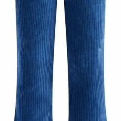 Korting ๐ WE Fashion Meisjes Velvet Flared Legging Van Ribstof - Maat 128 โค๏ธ