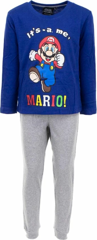 Aanbiedingen π₯ Kinderpyjama - Super Mario - DonkerBlauw/Grijs - Maat 4 Jaar (104 Cm) 𧨠1 Aanbiedingen π₯ Kinderpyjama - Super Mario - DonkerBlauw/Grijs - Maat 4 Jaar (104 Cm) π§¨