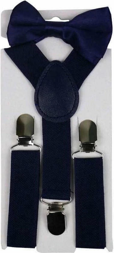 Goedkoop π MINIIYOU Set Kinderbretel En Vlinderstrik (1 T/m 5 Jaar) Navy - Bretels Jongen π 1 Goedkoop π MINIIYOU Set Kinderbretel En Vlinderstrik (1 T/m 5 Jaar) Navy - Bretels Jongen π
