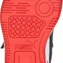 Groothandel ✔️ PUMA Rebound JOY AC PS Unisex 👟 Sneakers - White/Black/HighRiskRed - Maat 29 🥰 -Bergstein Shop 382x840