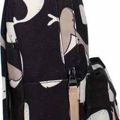 Goedkoopste 🛒 Kidzroom Full Of Wonders Rugzak - 2 T/m 6 Jaar - Zwart - Walvis 👍 -Bergstein Shop 384x840 3