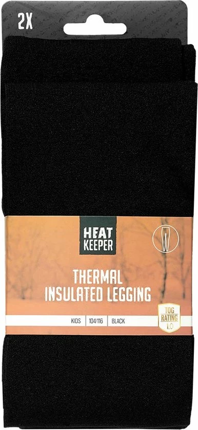 Flash-uitverkoop π HEAT KEEPER Heatkeeper Thermobroek Kinderen - 2-Pack - Maat 176 - Zwart - Thermobroek Met Tailleband π 2 Flash-uitverkoop π HEAT KEEPER Heatkeeper Thermobroek Kinderen - 2-Pack - Maat 176 - Zwart - Thermobroek Met Tailleband π - Afbeelding 2