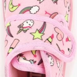 Uitgang 🤩 Thu!s Kinder Pantoffels Met Unicornprint - Roze - Maat 22 - Sloffen 😉 -Bergstein Shop 392x840 1