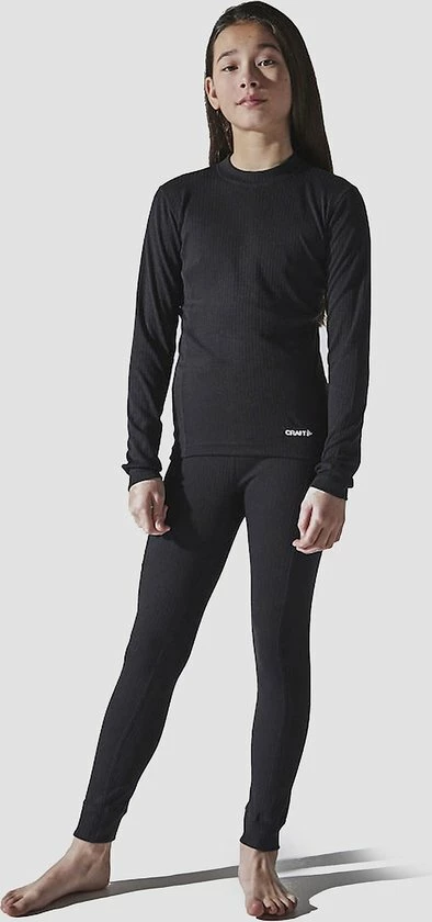 Korting π₯° Craft Core Dry Baselayer Thermoset / Onderlaag - Zwart Kinderen - Maat 146 π 1 Korting π₯° Craft Core Dry Baselayer Thermoset / Onderlaag - Zwart Kinderen - Maat 146 π