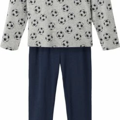 Kopen 🥰 NAME IT NKMNIGHTSET MELANGE FOOTBALL NOOS Jongens Pyjama - Maat 122/128 🌟