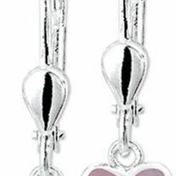 Nieuw 🎉 Yep! Oorhangers Hart Brisur Haak 8 Mm - Zilver 🎁