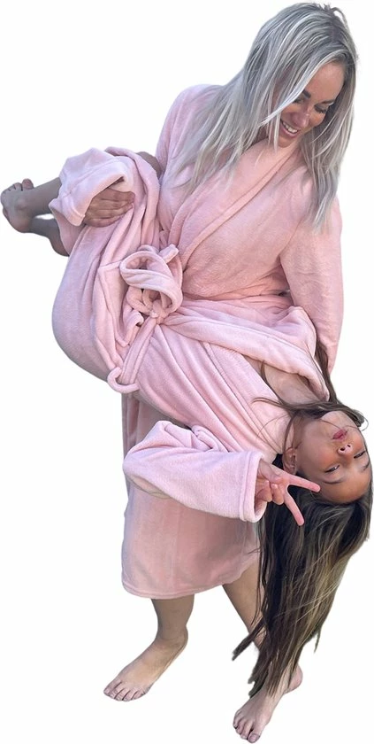 Promo π Relax Company Kinderbadjas Fleece - Oudroze - Meisjes Ochtendjas Maat 152/158 𧨠3 Promo π Relax Company Kinderbadjas Fleece - Oudroze - Meisjes Ochtendjas Maat 152/158 𧨠- Afbeelding 3