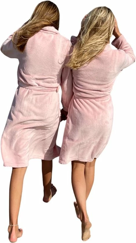 Promo π Relax Company Kinderbadjas Fleece - Oudroze - Meisjes Ochtendjas Maat 152/158 𧨠6 Promo π Relax Company Kinderbadjas Fleece - Oudroze - Meisjes Ochtendjas Maat 152/158 𧨠- Afbeelding 6