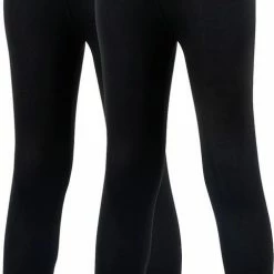 Coupon ๐ Campri Thermobroek (2-PACK) - Junior - Maat 152 - Zwart ๐