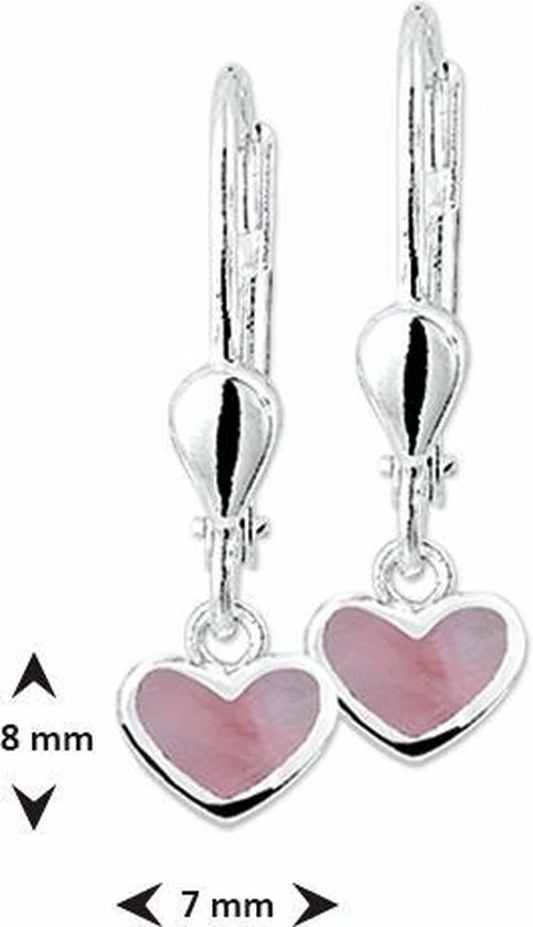 Nieuw π Yep! Oorhangers Hart Brisur Haak 8 Mm - Zilver π 3 Nieuw π Yep! Oorhangers Hart Brisur Haak 8 Mm - Zilver π - Afbeelding 3