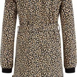 Coupon ⌛ WE Fashion Meisjes Gestructureerde Jurk Met Dessin En Strikceintuur - Maat 146/152 💯 -Bergstein Shop 484x840 4