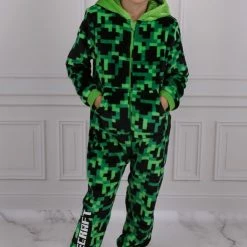 Kopen ⌛ Minecraft - Groen-Zwarte, Eendelige Pyjama Voor Jongens / 134 ⭐ 13 Kopen ⌛ Minecraft - Groen-Zwarte, Eendelige Pyjama Voor Jongens / 134 ⭐ -Bergstein Shop 493x840 3