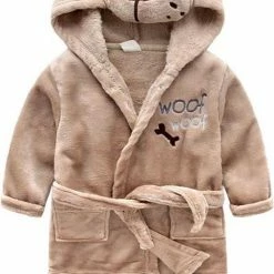 Beste recensies van ❤️ Merkloos MINIIYOU - Kinder Peuter Badjas Met Zakken - Jongens Kind - Hond - Maat 98 (2,5-3,5 Jaar) 🎉