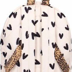 Beste deal 👏 Kidzroom Lucky Me - Rugzak - 2 T/m 6 Jaar - Wit - Hartjes 🎁 -Bergstein Shop 510x840 1