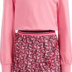 Korting ๐ฏ WE Fashion Meisjes Jurk Met Embroidery En Dessin - Maat 134/140 ๐