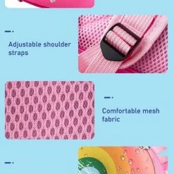 Kopen 🔔 Merkloos Rugtasje - Rugzak - Schooltas Hard Shell Regenboog - Waterdicht - Jongens - Meisjes - Cadeau - Sinterklaas - Kerst - 1 Jaar - 2 Jaar 😍 -Bergstein Shop 529x840 5