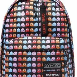 Aanbiedingen 🧨 Eastpak Out Of Office 15 Inch Laptop Schooltas - Pacman Ghosts 🤩