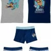 Hete verkoop 🎉 Paw Patrol Ondergoed Set - Set Van 5 Stuks - 3x Boxershort En 2x Hemd - Katoen - Maat 110/116 👏