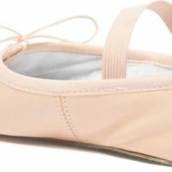 Promo 🌟 Balletschoenen Meisje Roze - Dansschoentjes Voor Kinderen - Rumpf 1001 - Leer - Hele Zool - Maat 27 🛒 -Bergstein Shop 550x268 1