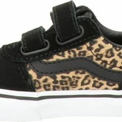 Coupon 🛒 Vans TD Ward V Meisjes 👟 Sneakers - (Cheetah) Black/White - Maat 26 ✔️ -Bergstein Shop 550x291