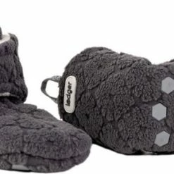 Beste Pirce 🎁 Lodger Babyslofjes Die Niet Uitgaan - Slipper Folklore - 100% Fleece - Maat 6-12M - Klittenbandsluiting - Slofjes Die Blijven Zitten - Zwart 👍 -Bergstein Shop 550x292 2