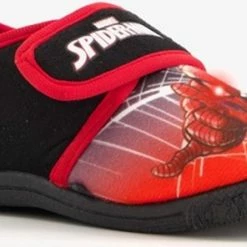 Beste deal ⌛ Spider-Man Kinder Pantoffels Met Lichtjes - Zwart - Maat 29 - Sloffen 😍
