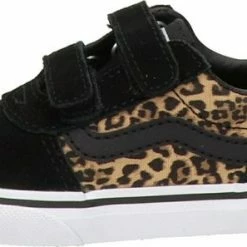 Coupon 🛒 Vans TD Ward V Meisjes 👟 Sneakers - (Cheetah) Black/White - Maat 26 ✔️ -Bergstein Shop 550x297