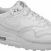 Goedkoop 😍 Nike Air Max 1 Gs 807602-100, Vrouwen, Wit, 👟 Sneakers Maat: 38.5 EU 😀