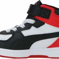 Groothandel ✔️ PUMA Rebound JOY AC PS Unisex 👟 Sneakers - White/Black/HighRiskRed - Maat 29 🥰 -Bergstein Shop 550x317