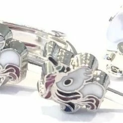 Uitgang ⭐ Clip Oorbellen Kinderen - Oorclips - Unicorn - Eenhoorn - Roze - Knopje - MNQ Bijoux 🌟 -Bergstein Shop 550x325