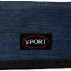 Groothandel 😀 Sport Nylon Portemonnee – Klittenband Sluiting – Portemonnee Voor Jongens En Meiden – Portemonnee Heren - Blauw 😉
