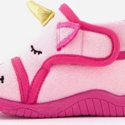 Beste Verkoop 😉 Thu!s Kinder Pantoffel Unicorn - Roze - Maat 26 - Sloffen 👍 -Bergstein Shop 550x352