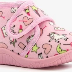 Uitgang 🤩 Thu!s Kinder Pantoffels Met Unicornprint - Roze - Maat 22 - Sloffen 😉