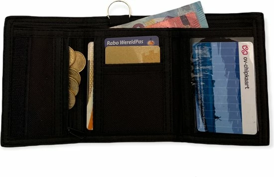 Groothandel π Sport Nylon Portemonnee – Klittenband Sluiting – Portemonnee Voor Jongens En Meiden – Portemonnee Heren - Blauw π 2 Groothandel π Sport Nylon Portemonnee – Klittenband Sluiting – Portemonnee Voor Jongens En Meiden – Portemonnee Heren - Blauw π - Afbeelding 2