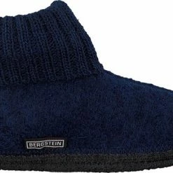 Begroting 😀 Bergstein Cozy - Sloffen - Unisex Junior - Dark Blue - Maat 32 🔔 -Bergstein Shop 550x360 2