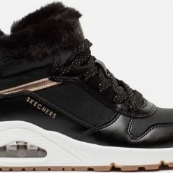 Aanbiedingen 😀 Skechers Uno 👟 Sneakers Zwart Leer - Dames - Maat 36 🤩 -Bergstein Shop 550x365 3