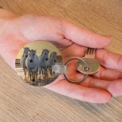 Promo ⌛ TheKeyMeister Sleutelhanger - Paarden - Water - Strand - Dieren - Plastic - Rond - Uitdeelcadeautjes - Sinterklaas Cadeautjes - Uitdeelcadeautjes Voor Kinderen - Schoencadeautjes - Kleine Cadeautjes 🥰 -Bergstein Shop 550x366 16