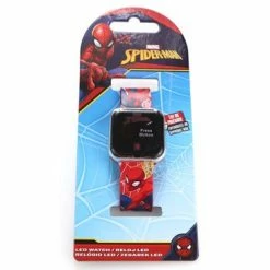 Groothandel 👍 LED Horloge Spiderman Voor Kinderen - Digitaal Smartwatch Look – Spider-man Rood Kinderhorloge LW01 😉 -Bergstein Shop 550x366 27
