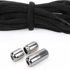 Promo 😉 WW- PRODUCTS Ronde Veters - 105 Cm - Niet Strikken - Elastische Veters - No Tie - Schoenveters - Sportveters - Rond - Schoenveters - Kinderveters - Zwart 🌟 -Bergstein Shop 550x366 43