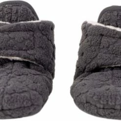 Beste Pirce 🎁 Lodger Babyslofjes Die Niet Uitgaan - Slipper Folklore - 100% Fleece - Maat 6-12M - Klittenbandsluiting - Slofjes Die Blijven Zitten - Zwart 👍 -Bergstein Shop 550x366 44
