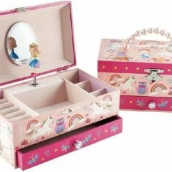 Korting 😀 Floss & Rock Sieraden Doos Regenboog - 19 X 11 X 9 Cm - Multi 😍