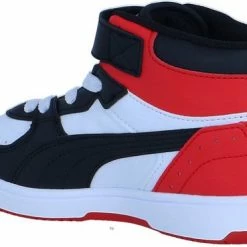 Groothandel ✔️ PUMA Rebound JOY AC PS Unisex 👟 Sneakers - White/Black/HighRiskRed - Maat 29 🥰 -Bergstein Shop 550x372
