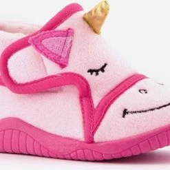 Beste Verkoop 😉 Thu!s Kinder Pantoffel Unicorn - Roze - Maat 26 - Sloffen 👍