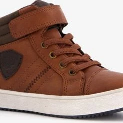 Hete verkoop 🛒 Blue Box Hoge Jongens 👟 Sneakers - Cognac - Maat 28 🎉