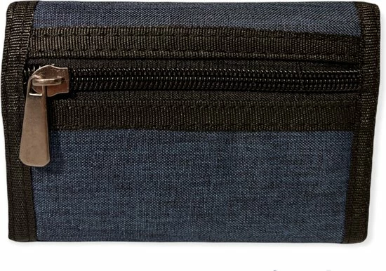 Groothandel π Sport Nylon Portemonnee – Klittenband Sluiting – Portemonnee Voor Jongens En Meiden – Portemonnee Heren - Blauw π 3 Groothandel π Sport Nylon Portemonnee – Klittenband Sluiting – Portemonnee Voor Jongens En Meiden – Portemonnee Heren - Blauw π - Afbeelding 3