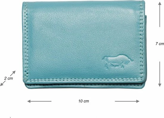 Gloednieuw โจ Arrigo Dames Portemonnee Mini Lichtblauw Leer - Dames Portemonnee Lichtblauw Extra Klein ๐ 9 Gloednieuw โจ Arrigo Dames Portemonnee Mini Lichtblauw Leer - Dames Portemonnee Lichtblauw Extra Klein ๐ - Afbeelding 9