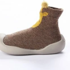 Gloednieuw 🎁 Baby-slofje.nl Anti-slip Babyschoentjes - Soksloffen - Eerste Loopschoentjes Van Baby-Slofje - Bruin Giraffe Maat 22/23 🥰 -Bergstein Shop 550x421 3