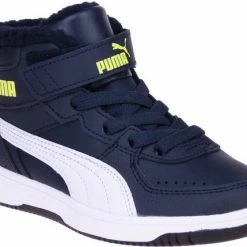 Groothandel 🥰 Puma Rebound Joy 👟 Sneakers Blauw Textiel 82305 - Heren - Maat 35 🥰 -Bergstein Shop 550x429