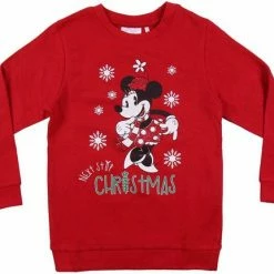 Top 10 👍 Disney Kersttrui - Minnie Mouse - Mickey Mouse - Rood - Kerst - Feestdagen - Unisex - Maat 116 - Inclusief Cadeauverpakking 😀